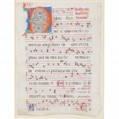 FRENCH HAND PAINTED ILLUMINATE