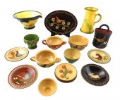 FRENCH HANDMADE POTTERY INCLUD