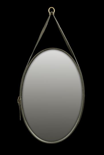 French Harness Leather-Framed