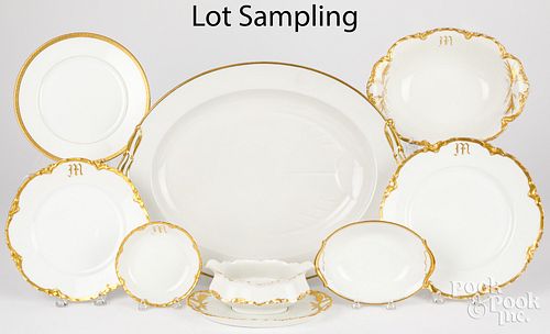 FRENCH HAVILAND PORCELAIN PARTIAL