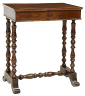 FRENCH HENRI II STYLE 1-DRAWER