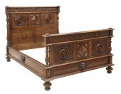 FRENCH HENRI II STYLE CARVED W