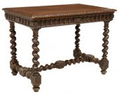 FRENCH HENRI II STYLE CARVED O