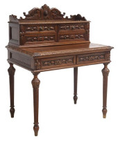 FRENCH HENRI II STYLE CARVED O