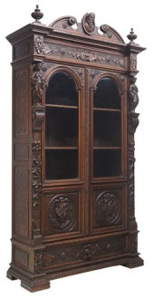 FRENCH HENRI II STYLE CARVED O