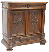 FRENCH HENRI II STYLE CARVED M