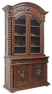 FRENCH HENRI II STYLE CARVED O