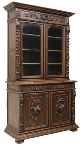 FRENCH HENRI II STYLE CARVED O