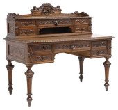 FRENCH HENRI II STYLE CARVED O