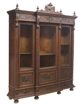 FRENCH HENRI II STYLE CARVED O