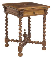 FRENCH HENRI II STYLE CARVED W