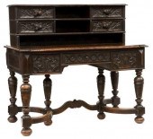 FRENCH HENRI II STYLE CARVED O