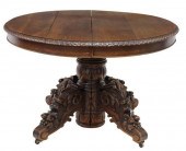 FRENCH HENRI II STYLE CARVED O
