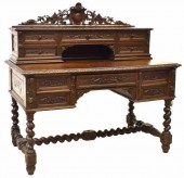 FRENCH HENRI II STYLE CARVED O