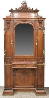 FRENCH HENRI II STYLE CARVED W