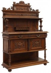 FRENCH HENRI II STYLE MARBLE-T