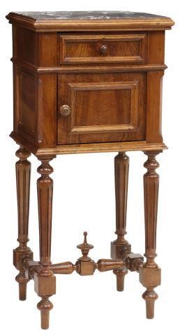FRENCH HENRI II STYLE MARBLE-TOP