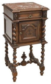 FRENCH HENRI II STYLE MARBLE-T