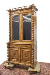 FRENCH HENRI II STYLE MIRRORED