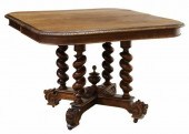 FRENCH HENRI II STYLE OAK EXTE