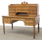FRENCH HENRI II STYLE OAK WRIT
