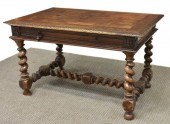 FRENCH HENRI II STYLE OAK WRIT