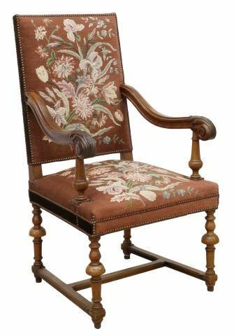 FRENCH HENRI II STYLE WALNUT