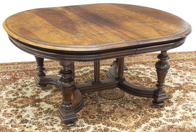FRENCH HENRI II STYLE WALNUT