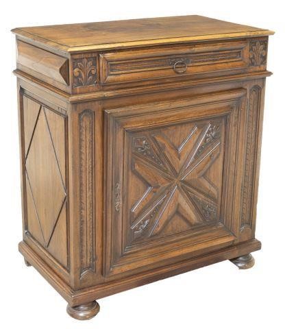 FRENCH HENRI II STYLE WALNUT