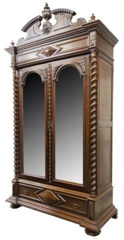 FRENCH HENRI II STYLE WALNUT