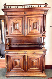 FRENCH HENRY II  WALNUT BREAKF
