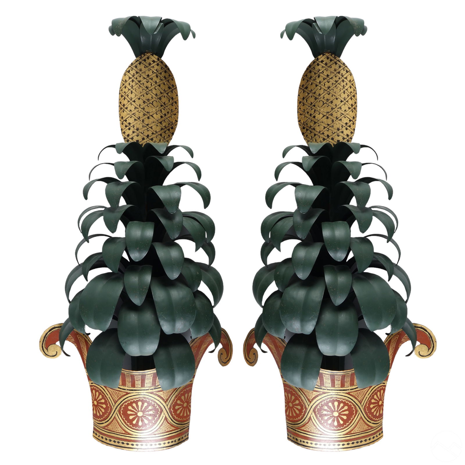 FRENCH HOLLYWOOD REGENCY FOLIATE