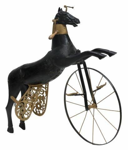 FRENCH HORSE VELOCIPEDE TOY