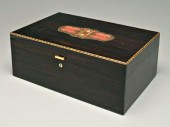 French humidor, rosewood or fa