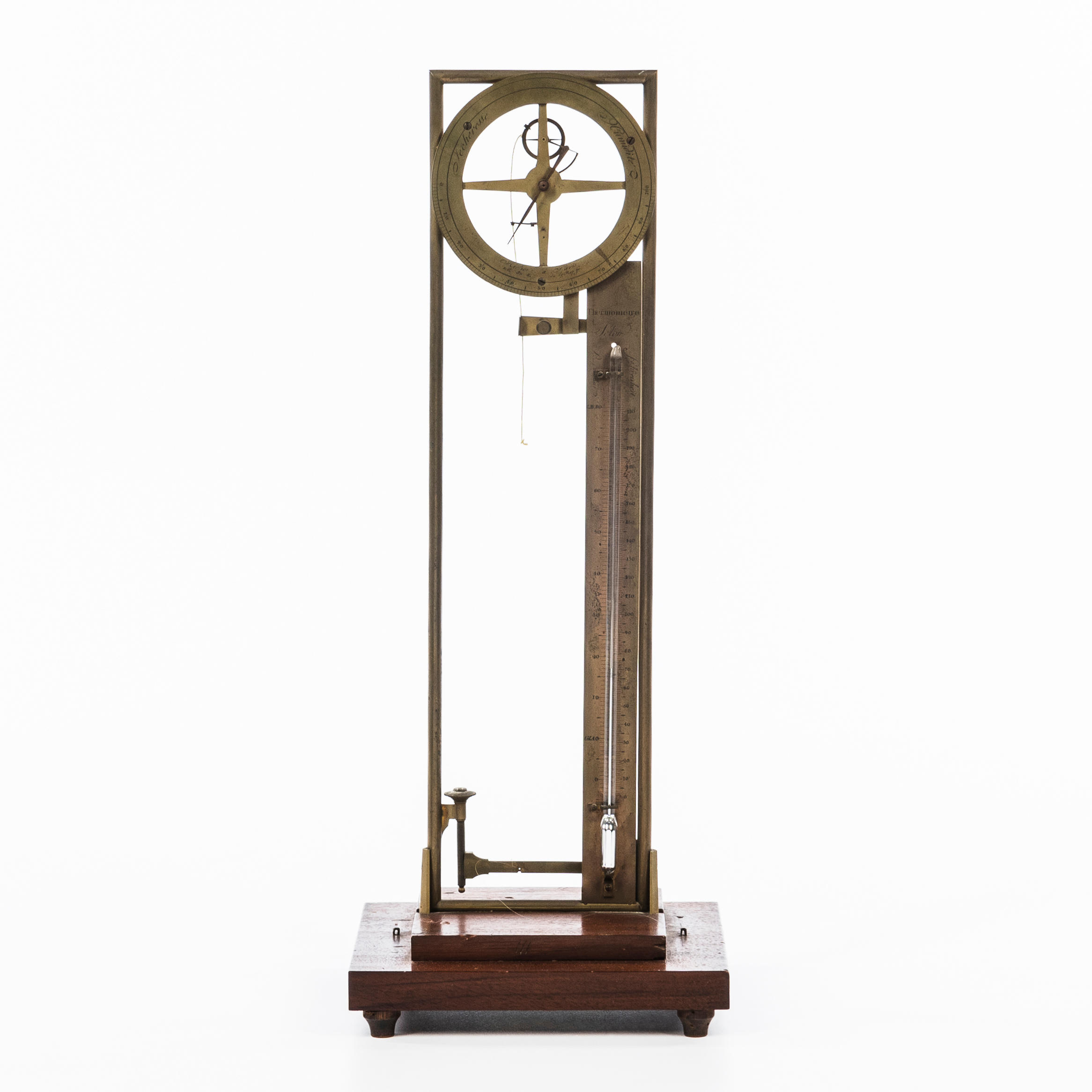 FRENCH HYGROMETER MARKED RICHER,
