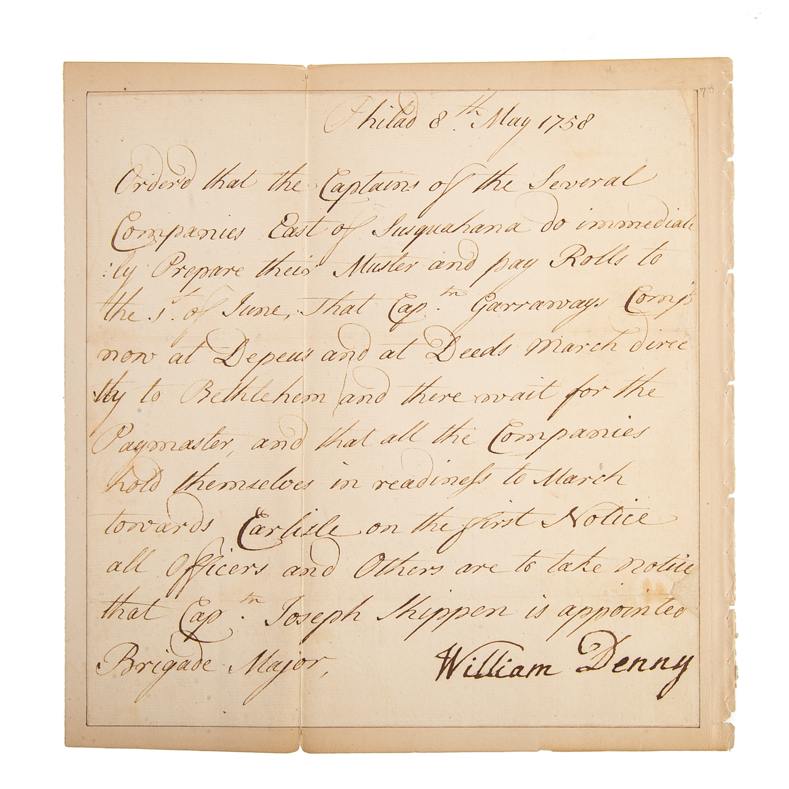 FRENCH & INDIAN WAR DS,