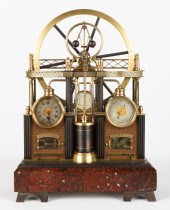 FRENCH INDUSTRIAL STEAM ENGINE