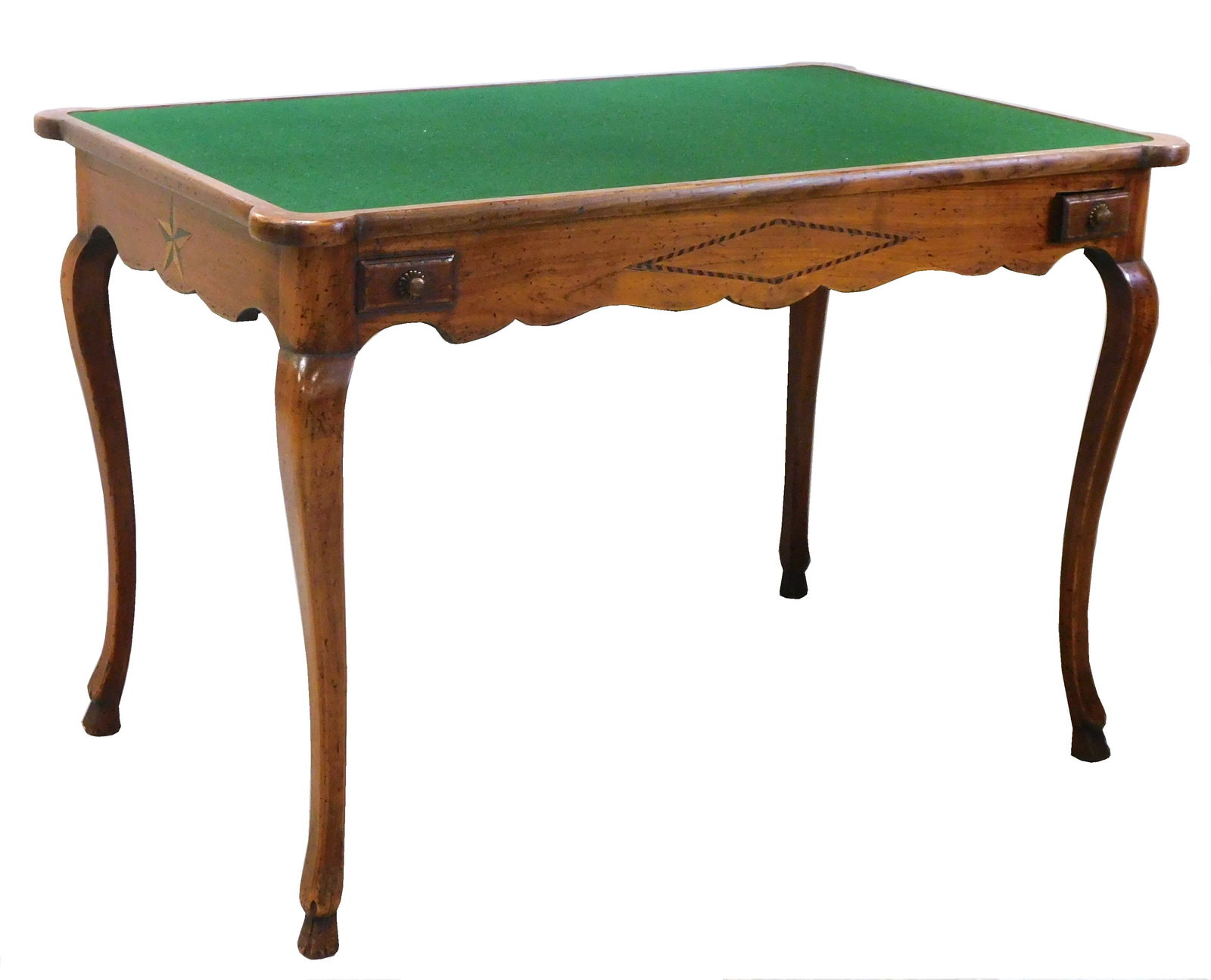 FRENCH INLAID AND FELT TOP