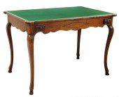 FRENCH INLAID AND FELT TOP GAM