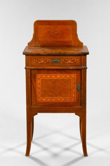 French Inlaid Mahogany and Mixed