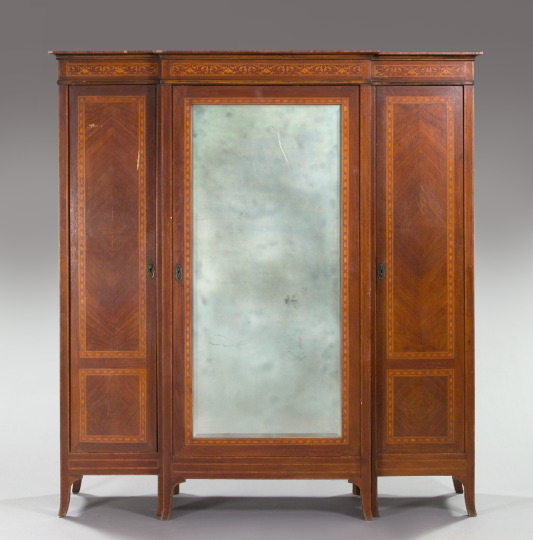 French Inlaid Mahogany