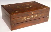 FRENCH INLAID ROSEWOOD WRITING