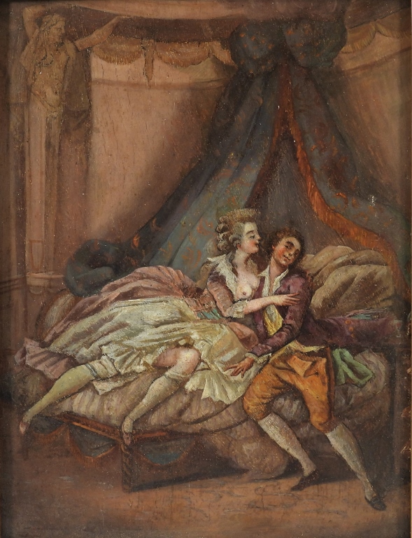 FRENCH INTERIOR COURTING GENRE
