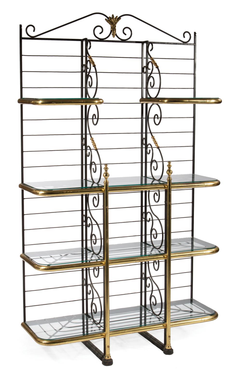 FRENCH IRON AND BRASS BAKER'S