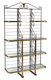 FRENCH IRON AND BRASS BAKER'S
