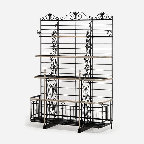 FRENCH IRON BAKERS RACK, DUBOIS
