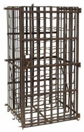 FRENCH IRON FIFTY-BOTTLE WINE