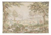 FRENCH JACQUARD TAPESTRY STAG