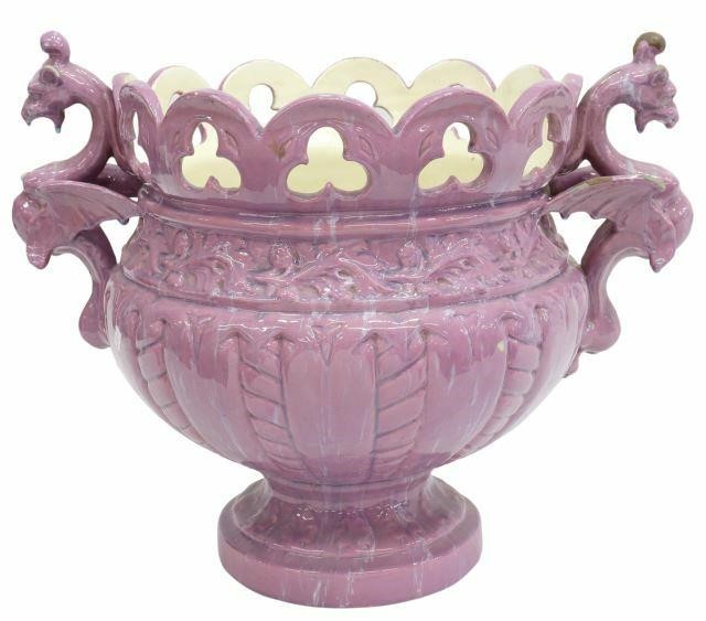 FRENCH JEROME MASSIER MAJOLICA