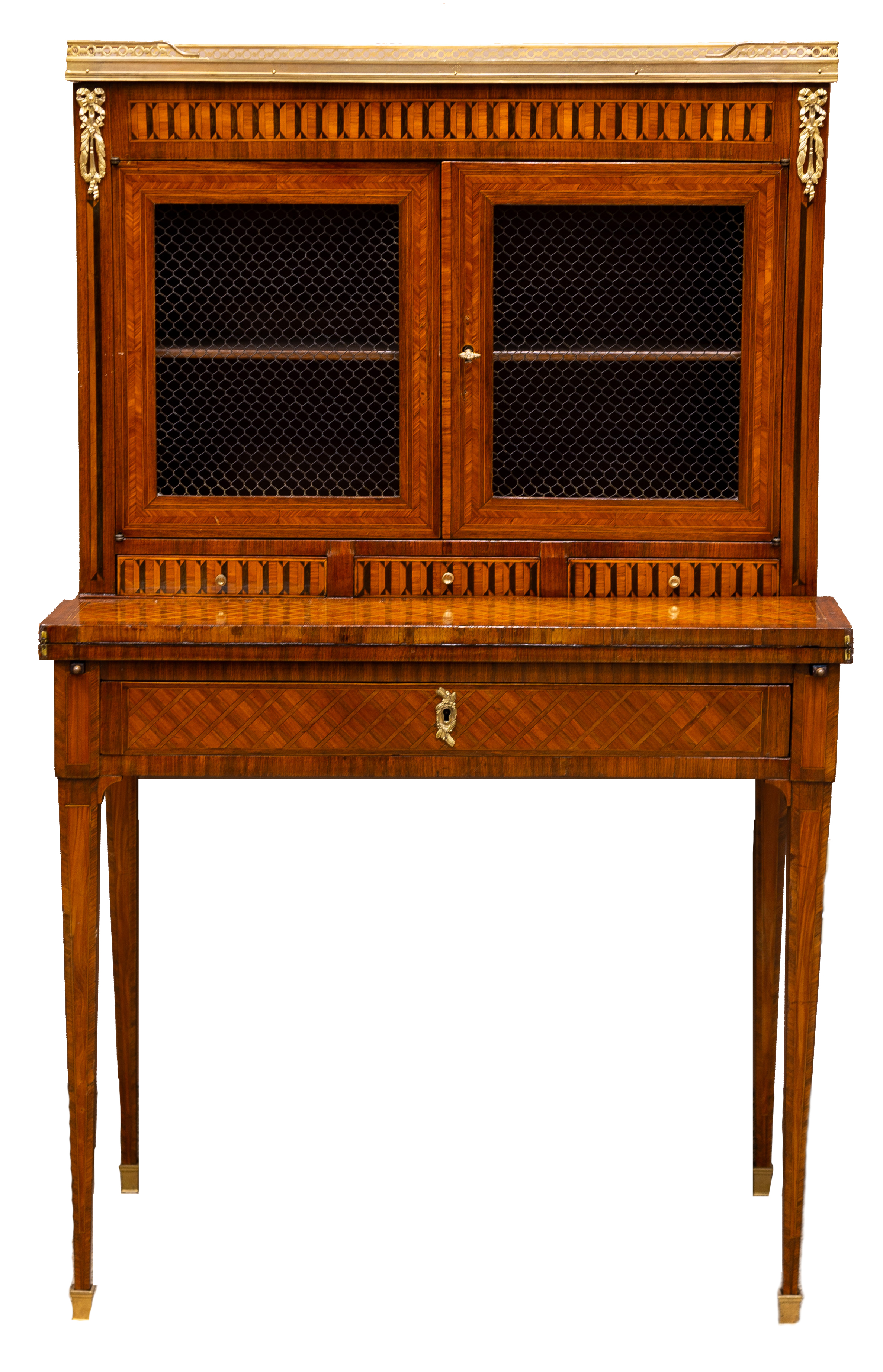 FRENCH KINGWOOD MARQUETRY
